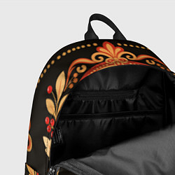 Рюкзак Медведь в орнаменте, цвет: 3D-принт — фото 2