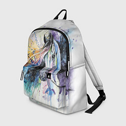 Рюкзак Акварельная лошадь, цвет: 3D-принт