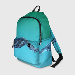 Рюкзак Зеленая вода, цвет: 3D-принт