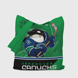 Сумка-шопер Vancouver Canucks, цвет: 3D-принт