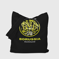 Сумка-шопер Borussia Dortmund, цвет: 3D-принт