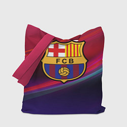 Сумка-шопер ФК Барселона, цвет: 3D-принт
