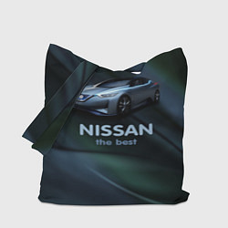 Сумка-шопер Nissan the best, цвет: 3D-принт