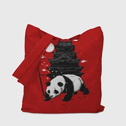 Сумка-шопер Panda Warrior, цвет: 3D-принт