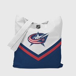 Сумка-шопер NHL: Columbus Blue Jackets, цвет: 3D-принт