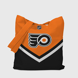 Сумка-шопер NHL: Philadelphia Flyers, цвет: 3D-принт