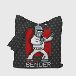 Сумка-шопер Bender Presley, цвет: 3D-принт