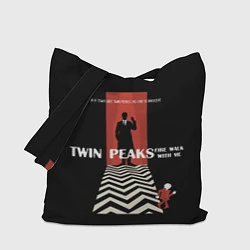 Сумка-шопер Twin Peaks Man, цвет: 3D-принт