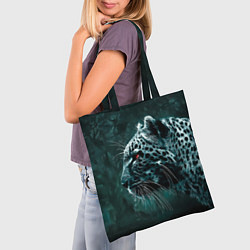 Сумка-шопер Леопард, цвет: 3D-принт — фото 2