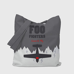 Сумка-шопер Foo Fighters: Learn to fly, цвет: 3D-принт