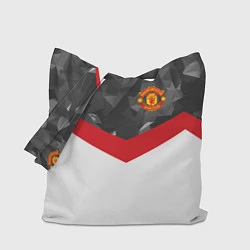 Сумка-шоппер Man United FC: Grey Polygons