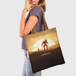 Сумка-шопер Titanfall 2: Sunrise, цвет: 3D-принт — фото 2