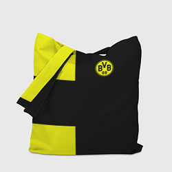 Сумка-шопер BVB FC: Black style, цвет: 3D-принт