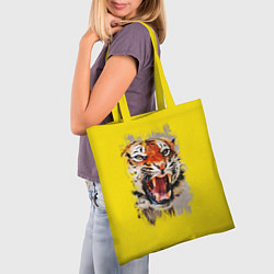 Сумка-шопер Tiger Art, цвет: 3D-принт — фото 2