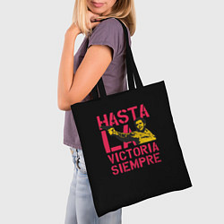 Сумка-шопер Hasta La Victoria Siempre, цвет: 3D-принт — фото 2
