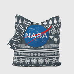 Сумка-шопер NASA: New Year, цвет: 3D-принт