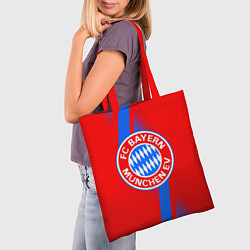 Сумка-шопер FC Bayern: Storm, цвет: 3D-принт — фото 2
