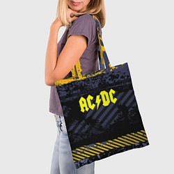 Сумка-шопер AC/DC: Danger Style, цвет: 3D-принт — фото 2