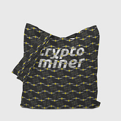 Сумка-шоппер Crypto Miner
