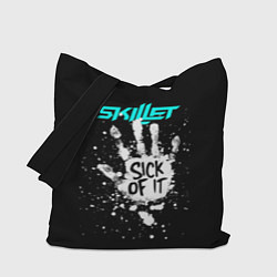 Сумка-шопер Skillet: Sick of it, цвет: 3D-принт