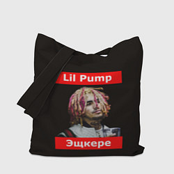 Сумка-шопер Lil Pump: Эщкере, цвет: 3D-принт