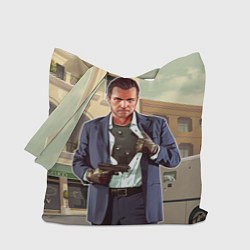 Сумка-шопер GTA V: Michael, цвет: 3D-принт