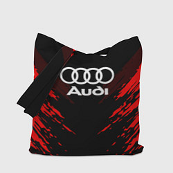 Сумка-шопер Audi: Red Anger, цвет: 3D-принт
