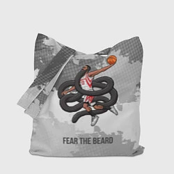 Сумка-шопер Fear the Beard, цвет: 3D-принт