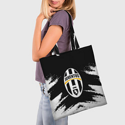 Сумка-шопер FC Juventus, цвет: 3D-принт — фото 2
