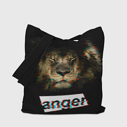 Сумка-шопер Anger Lion, цвет: 3D-принт