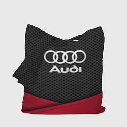 Сумка-шопер Audi: Grey Carbon, цвет: 3D-принт