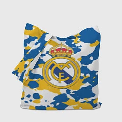 Сумка-шопер Real Madrid: Camo, цвет: 3D-принт