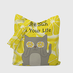 Сумка-шопер More Sun In Your Life, цвет: 3D-принт
