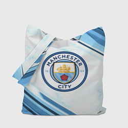 Сумка-шопер Manchester city, цвет: 3D-принт