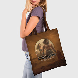 Сумка-шопер CONAN: Exiles, цвет: 3D-принт — фото 2