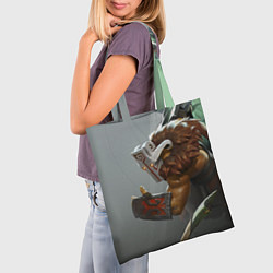 Сумка-шопер Dota 2: Juggernaut, цвет: 3D-принт — фото 2