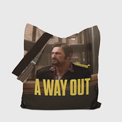 Сумка-шопер Vincent: A Way Out, цвет: 3D-принт