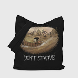 Сумка-шопер Don't starve stories, цвет: 3D-принт