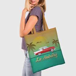 Сумка-шопер La Habana, цвет: 3D-принт — фото 2