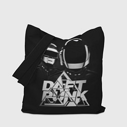 Сумка-шопер Daft Punk: Space Rangers, цвет: 3D-принт