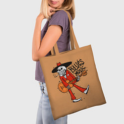 Сумка-шопер Blues Music, цвет: 3D-принт — фото 2