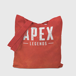 Сумка-шопер Apex Legends: Red Logo, цвет: 3D-принт