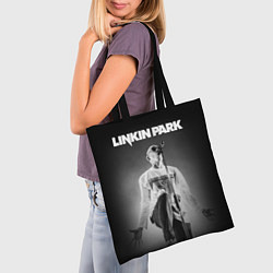 Сумка-шопер Linkin Park: Bennington, цвет: 3D-принт — фото 2