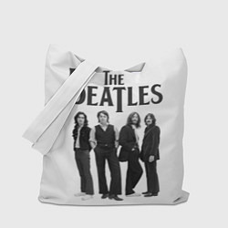 Сумка-шопер The Beatles: White Side, цвет: 3D-принт
