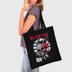 Сумка-шопер Blink-182: Death Punk, цвет: 3D-принт — фото 2