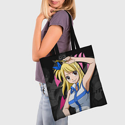 Сумка-шопер Fairy Tail: Lucy, цвет: 3D-принт — фото 2