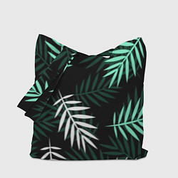 Сумка-шопер Листья пальмы, цвет: 3D-принт
