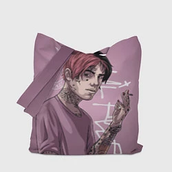 Сумка-шопер Lil Peep, цвет: 3D-принт