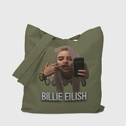 Сумка-шопер BILLIE EILISH, цвет: 3D-принт