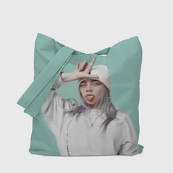 Сумка-шопер BILLIE EILISH, цвет: 3D-принт